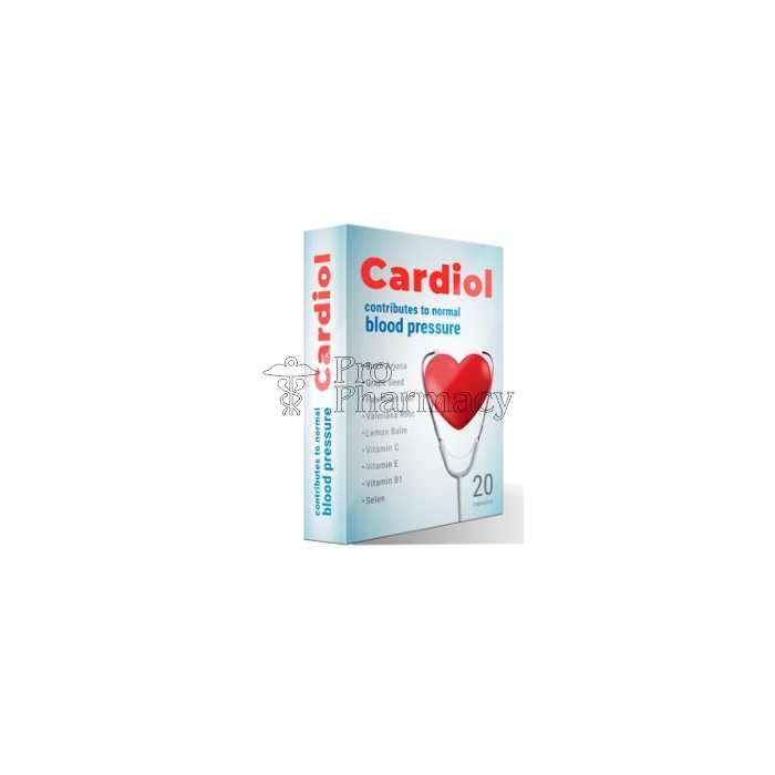 slėgį stabilizuojantis produktas - Cardiol