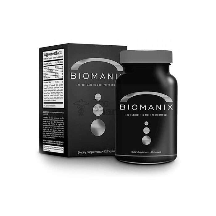 kapsulės stiprumui sustiprinti - Biomanix